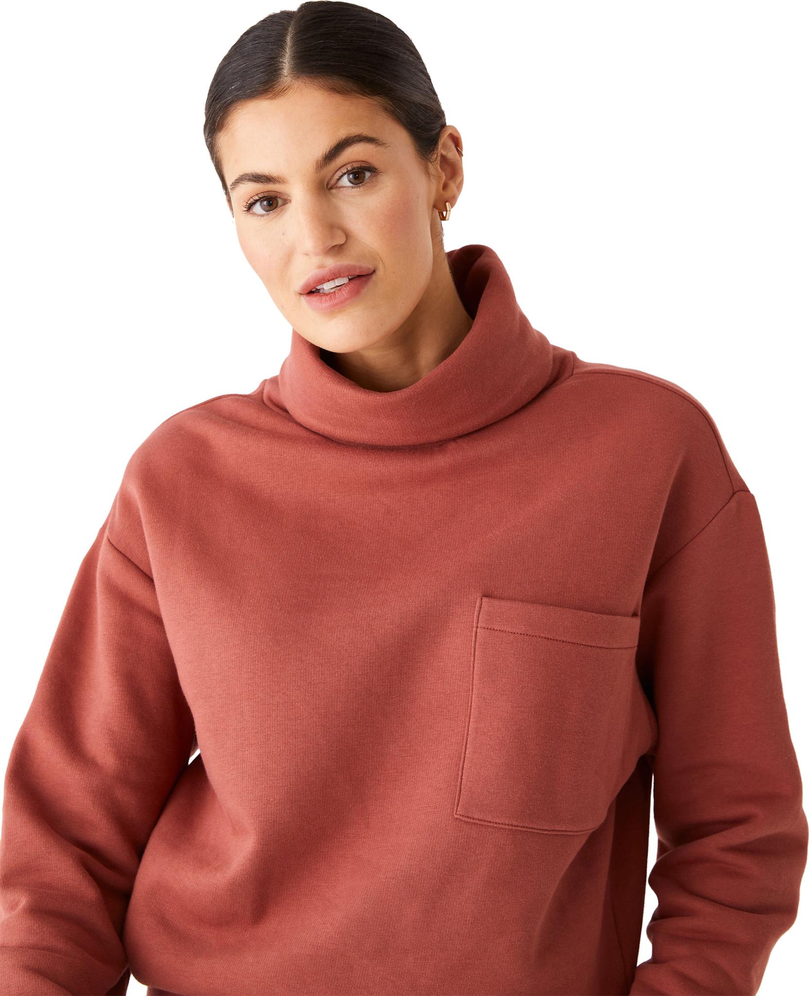 Product gallery image number 3 for product Turtleneck Fleece Sweater - Women's