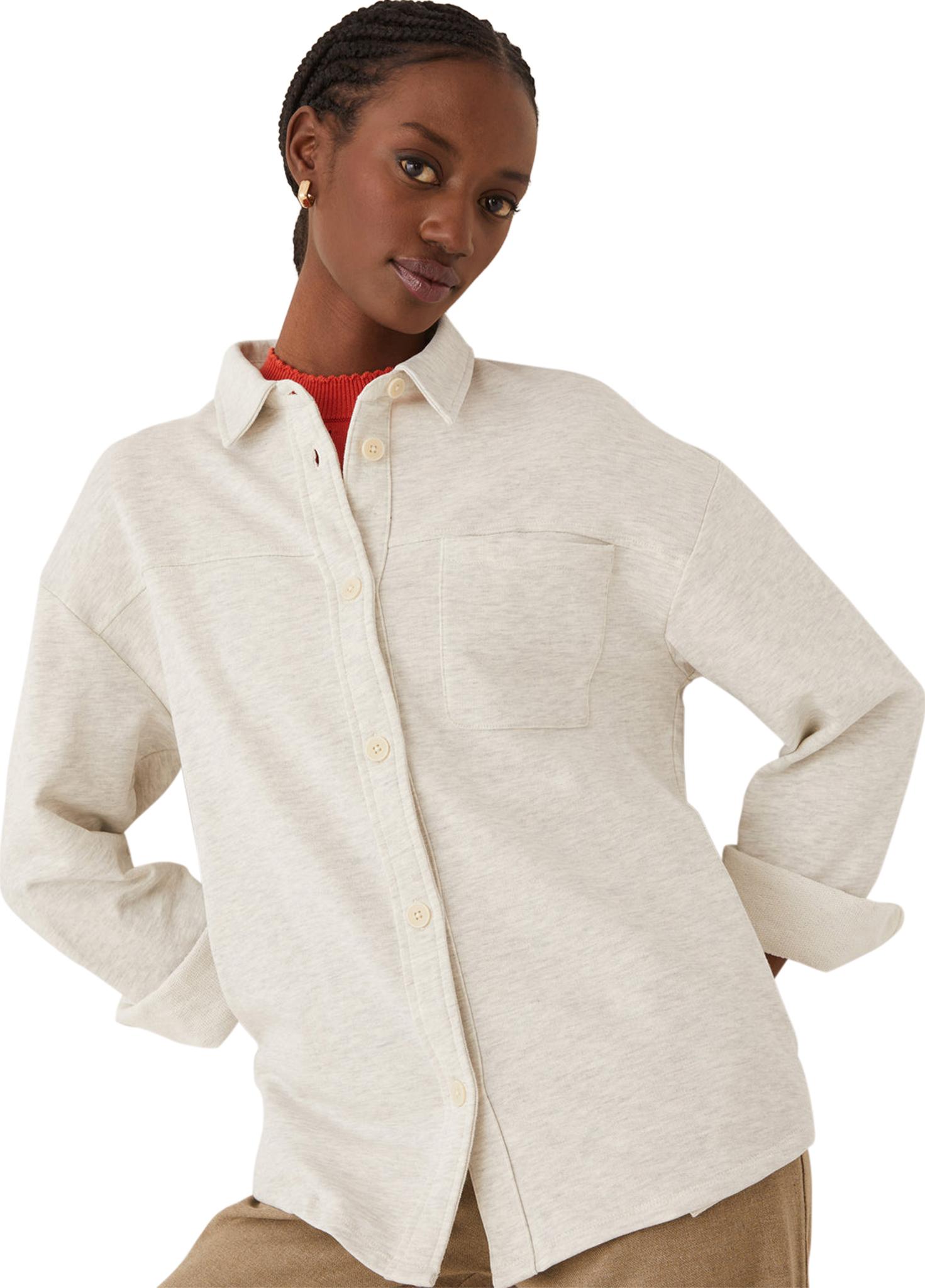 Product gallery image number 3 for product French Terry Overshirt - Women's