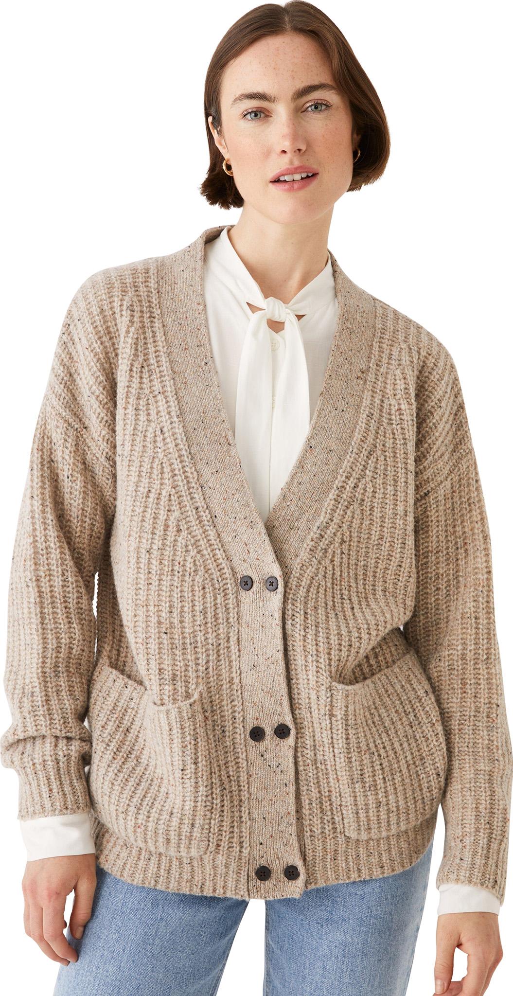 Product gallery image number 5 for product Oversized Wool Blend Cardigan - Women's