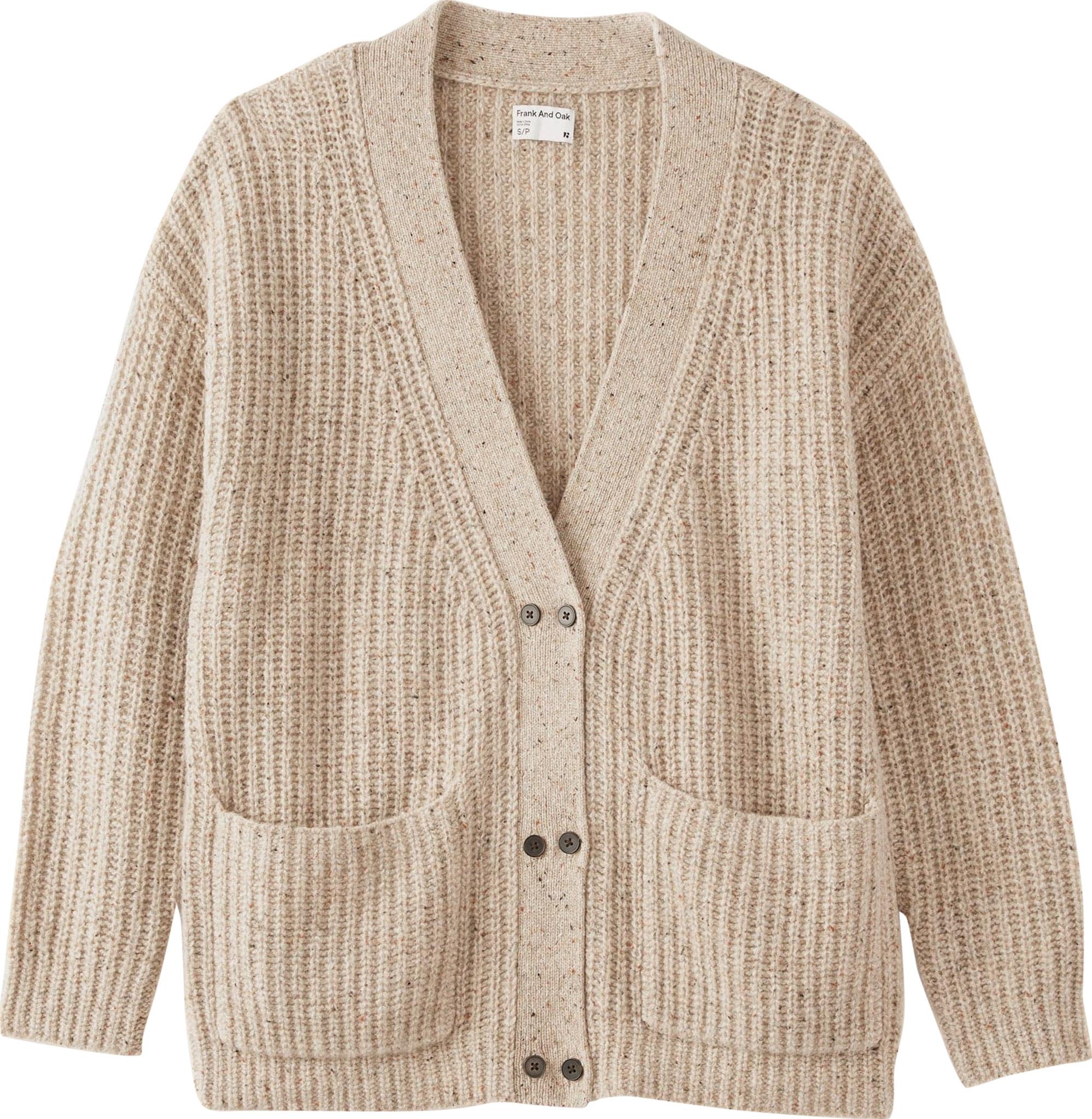 Product gallery image number 1 for product Oversized Wool Blend Cardigan - Women's