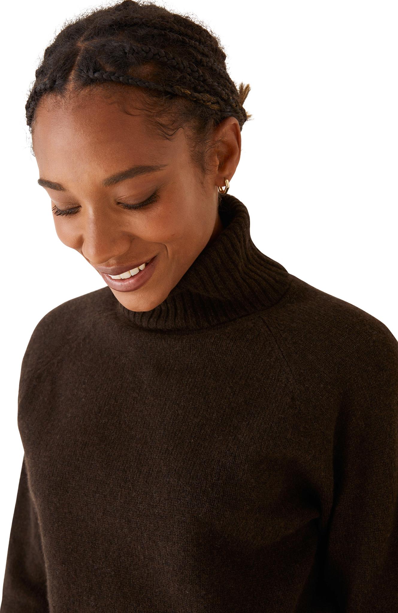 Product gallery image number 4 for product Yak Wool Turtleneck Sweater - Women's