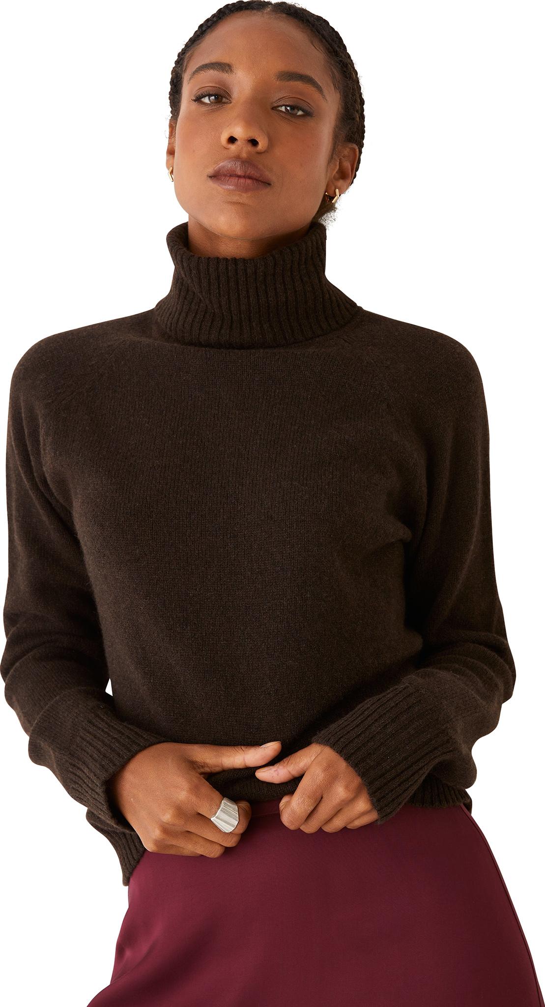 Product gallery image number 6 for product Yak Wool Turtleneck Sweater - Women's