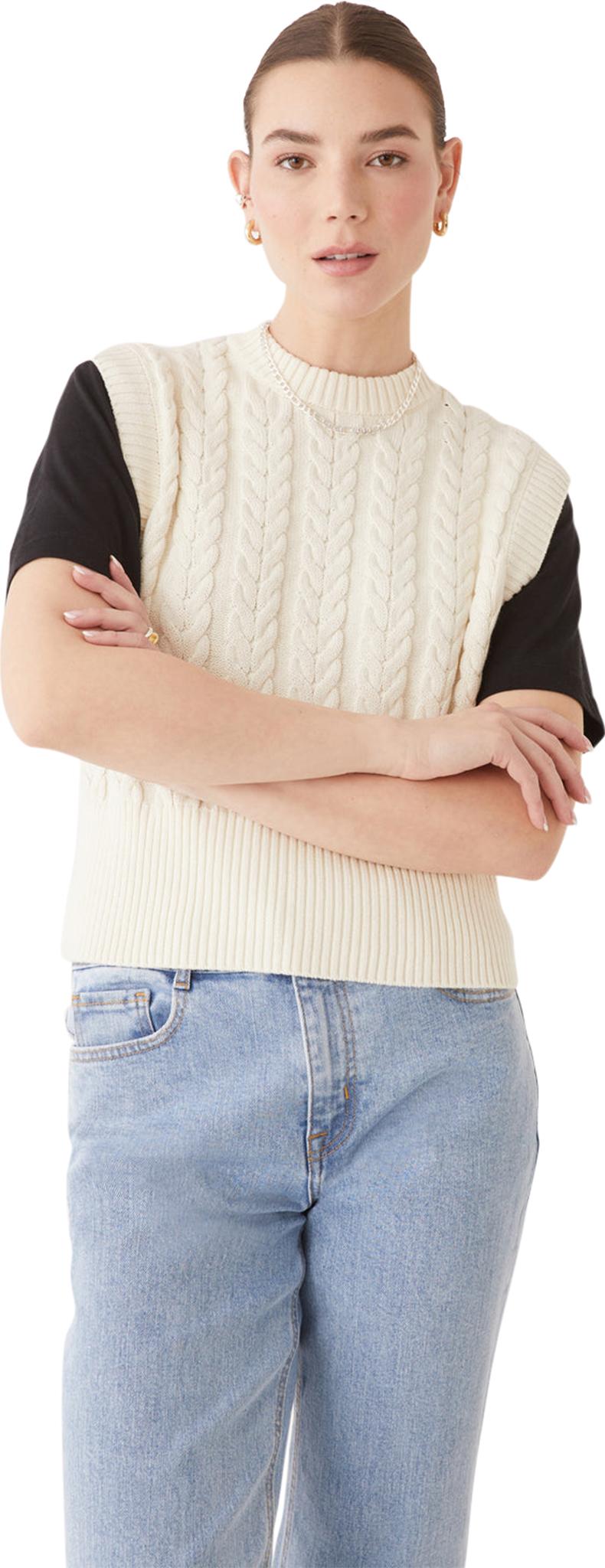 Product gallery image number 4 for product Knitted Sweater Vest - Women's