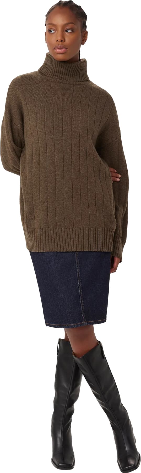 Product gallery image number 1 for product Lambswool Turtleneck Sweater - Women's