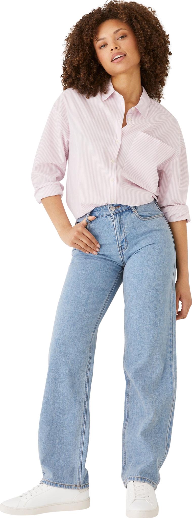Product gallery image number 3 for product Courtney Mid Rise Loose Fit Jeans - Women's
