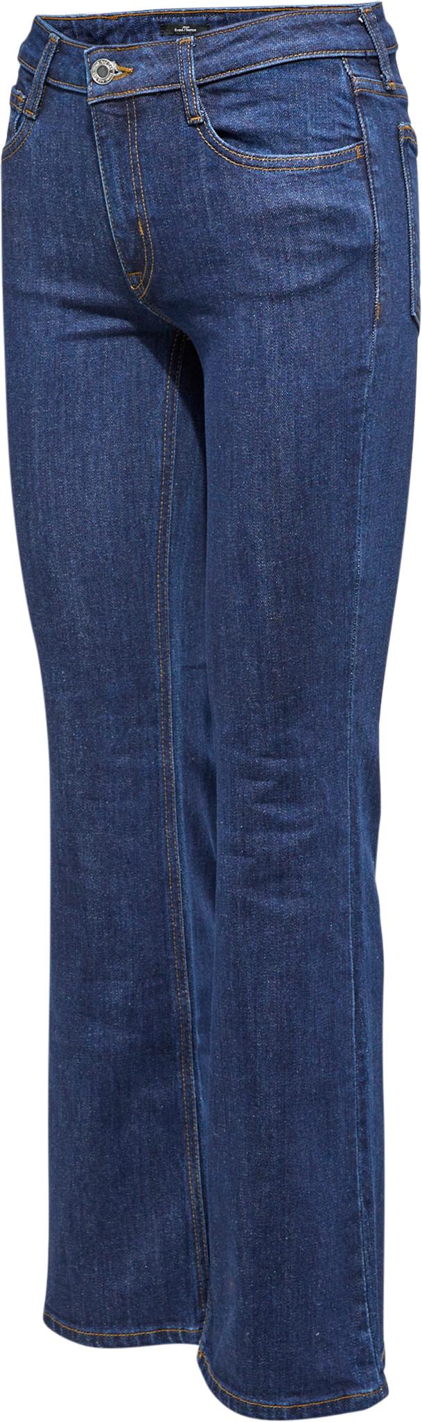 Numéro de l'image de la galerie de produits 3 pour le produit Jean taille mi-haute à jambe semi-évasée Joan - Femme