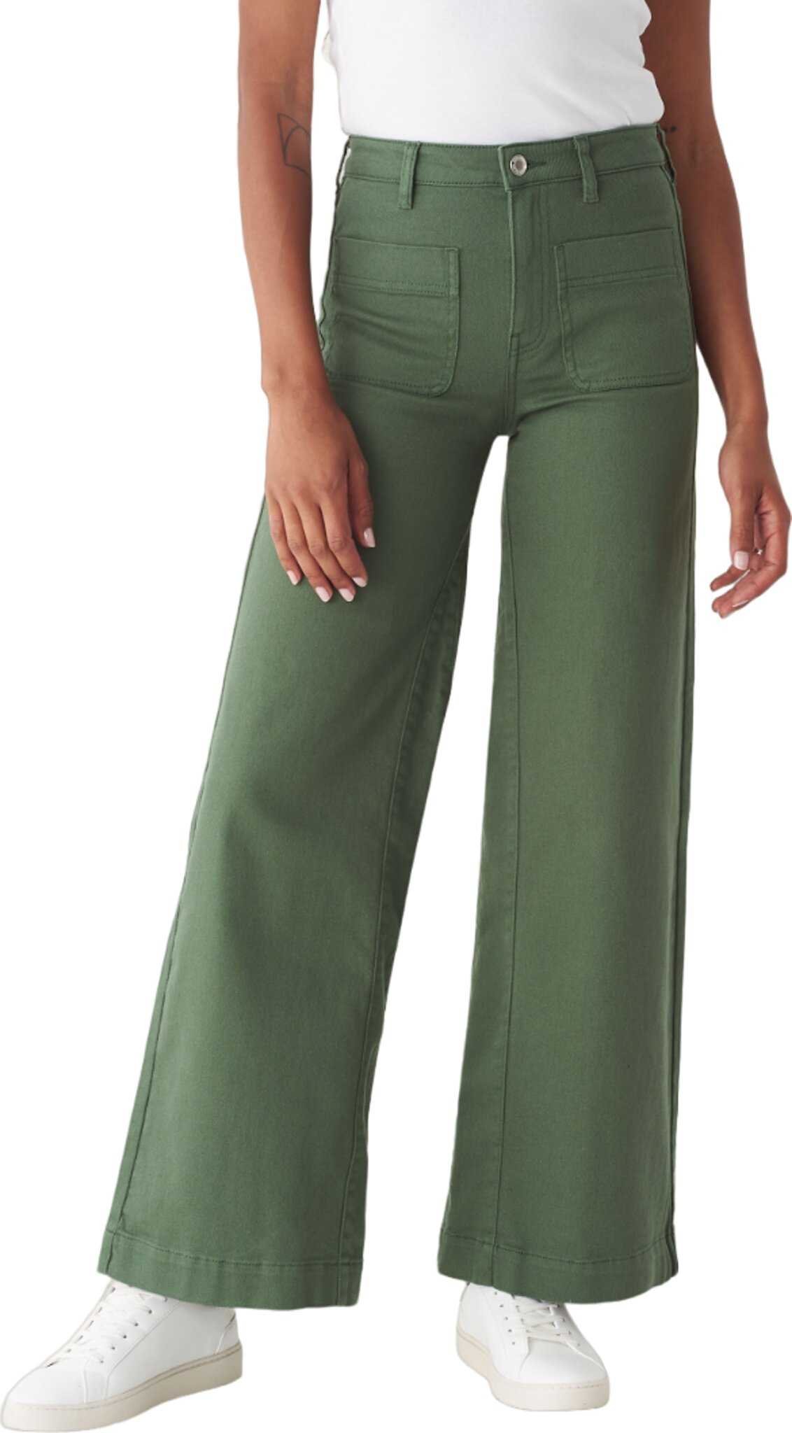 Image de produit pour Pantalon à jambe large taille haute Nina - Femme