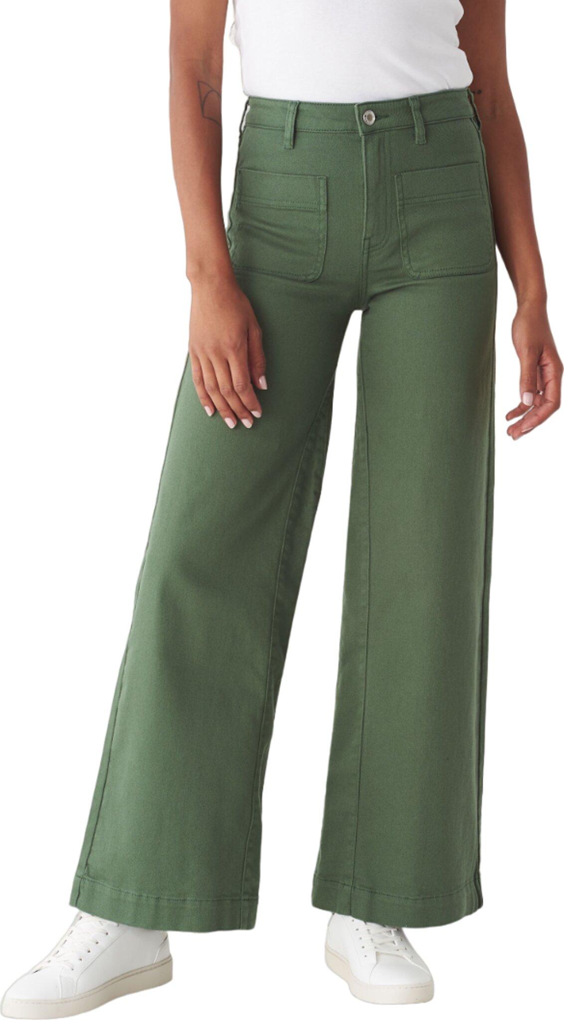 Image de produit pour Pantalon à jambe large taille haute Nina - Femme