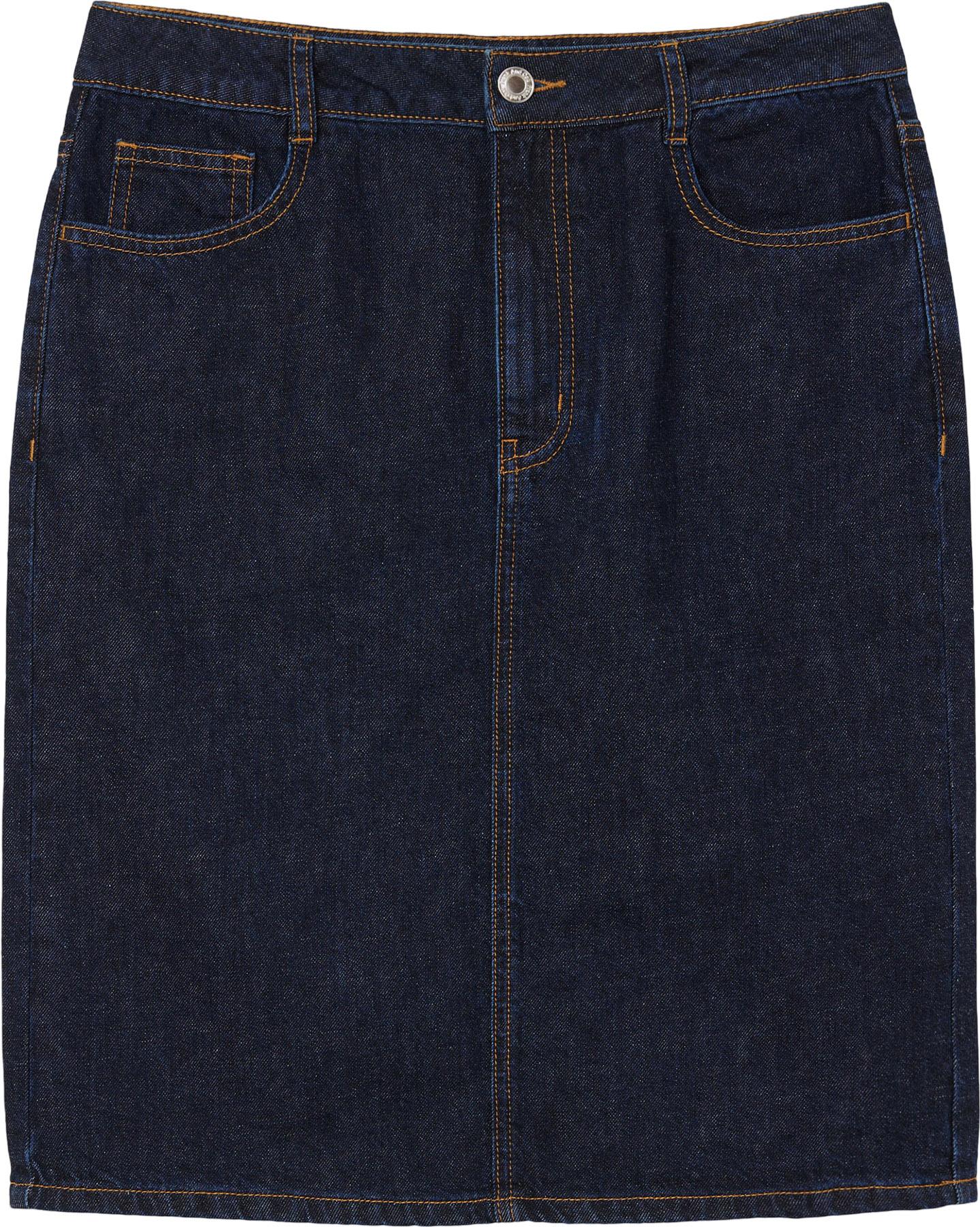 Numéro de l'image de la galerie de produits 1 pour le produit Jupe mi-longue en jean - Femme