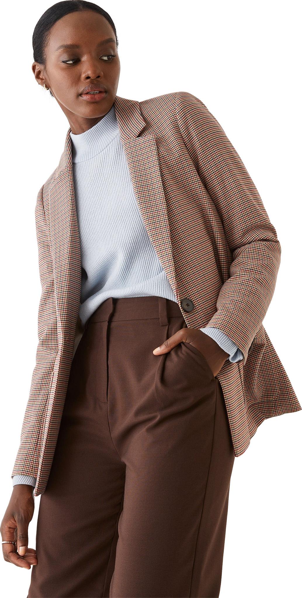 Product gallery image number 1 for product Houndstooth Blazer - Women's