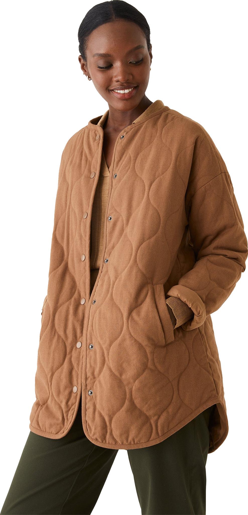 Product gallery image number 3 for product Long Quilted Overpiece - Women's