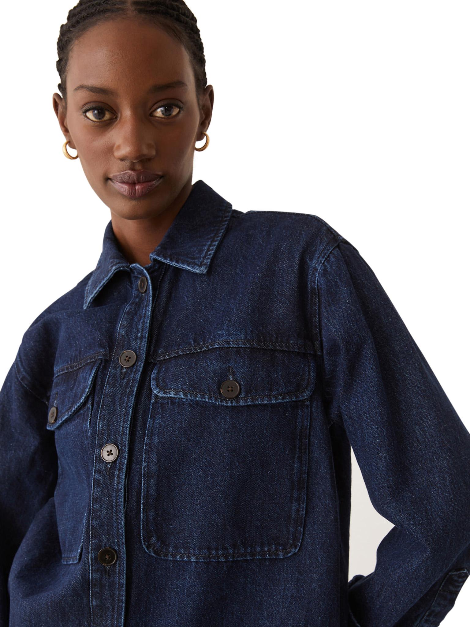 Product gallery image number 5 for product Hemp Denim Overshirt - Women's