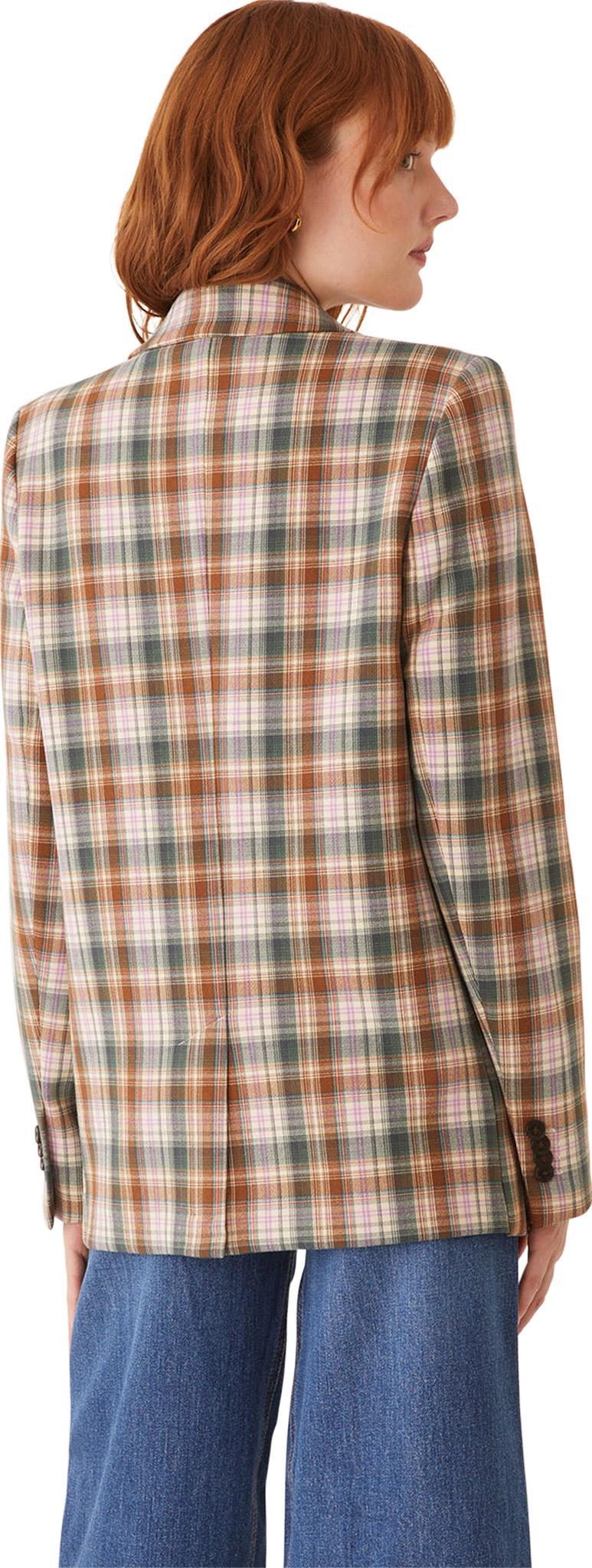 Product gallery image number 2 for product Plaid Blazer - Women's