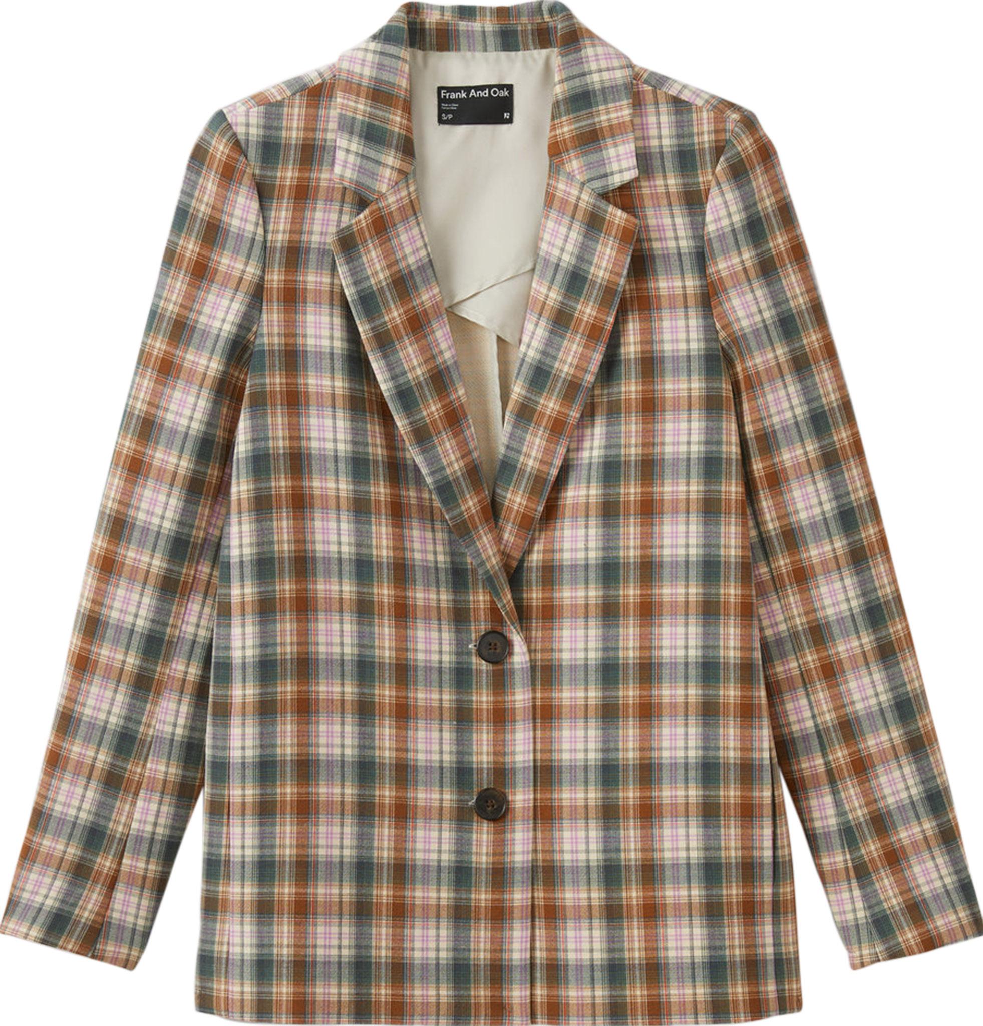 Product gallery image number 1 for product Plaid Blazer - Women's
