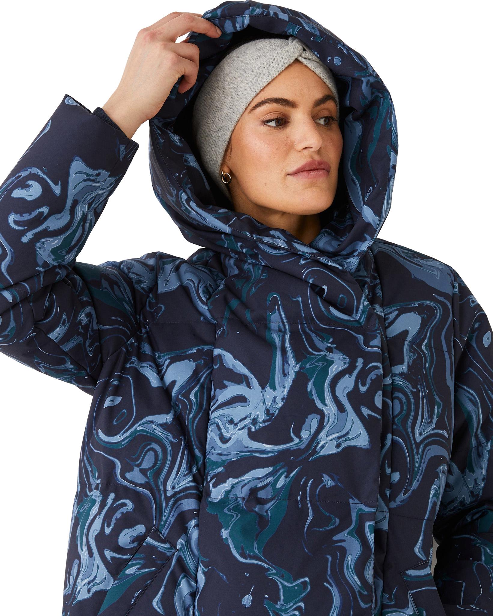 Product gallery image number 4 for product Printed Hygge Puffer Coat - Women's