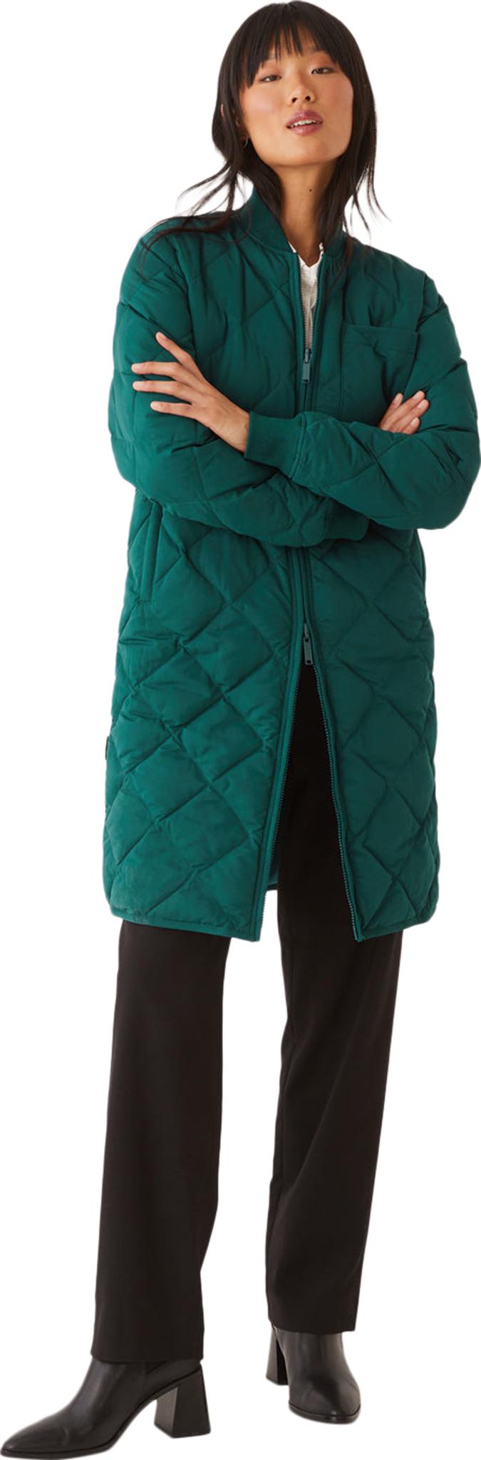 Product gallery image number 6 for product Skyline Reversible Maxi Bomber Jacket - Women's