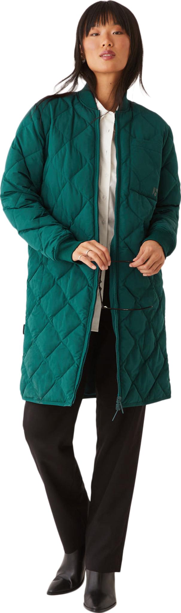 Product gallery image number 8 for product Skyline Reversible Maxi Bomber Jacket - Women's