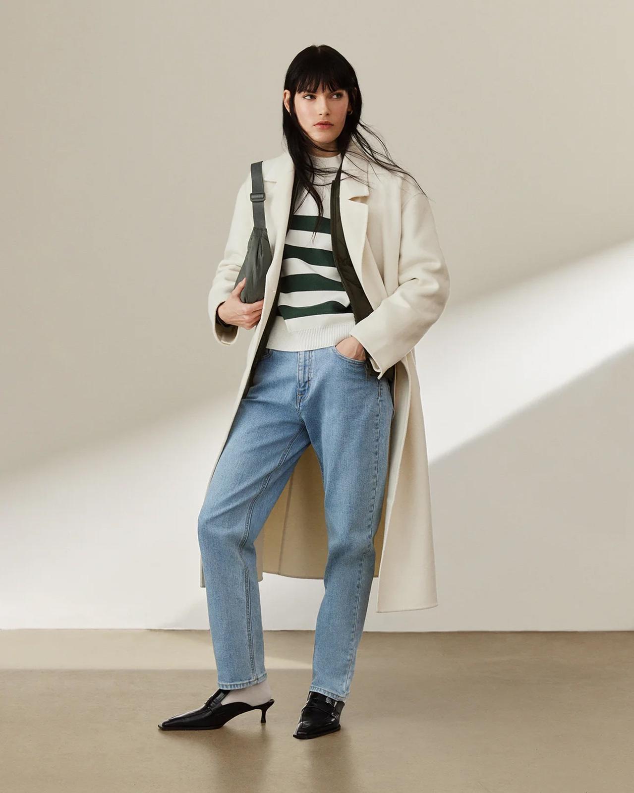 Product gallery image number 9 for product Margaret Wool Blend Top Coat - Women's