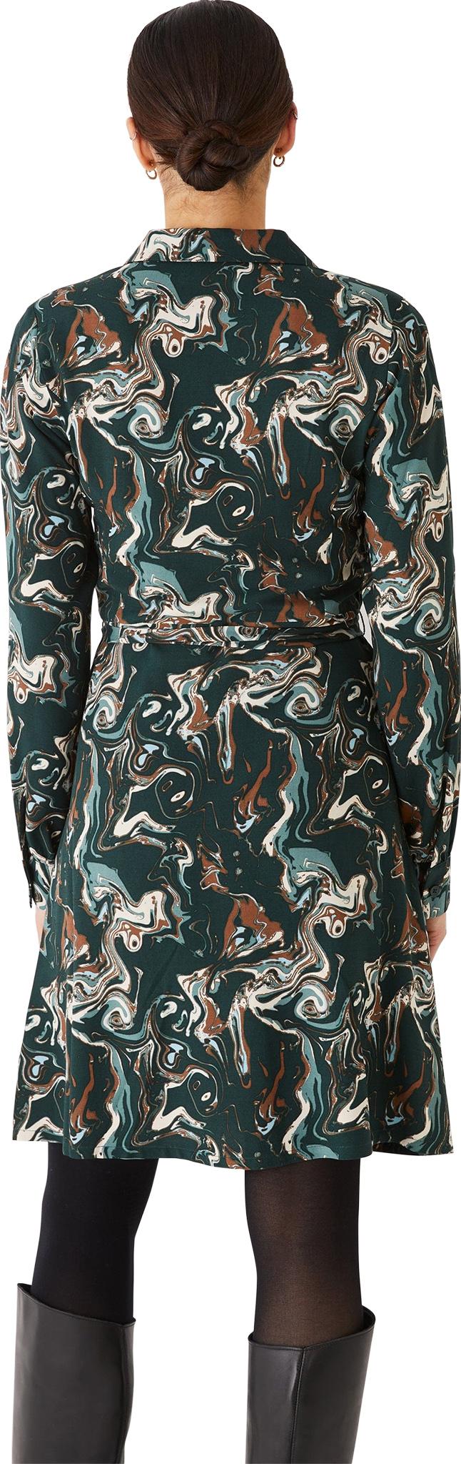 Product gallery image number 2 for product Printed Long Sleeve Dress - Women's