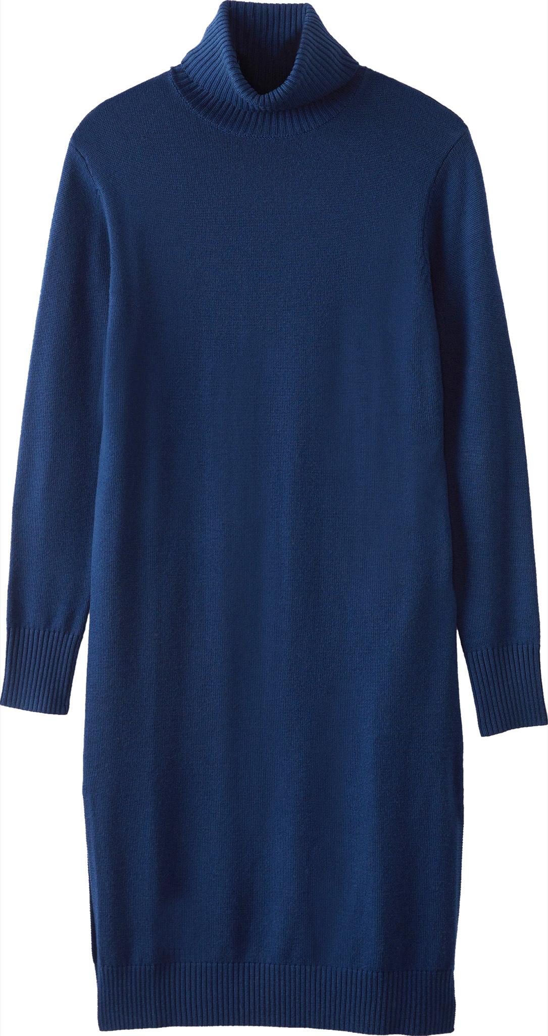 Product gallery image number 1 for product Merino Wool Turtleneck Dress - Women's