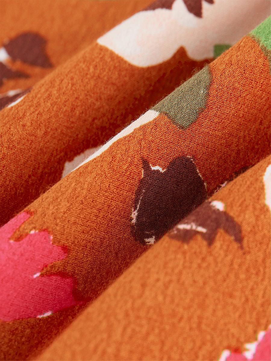 Product gallery image number 2 for product Floral Satin Slip Dress - Women's