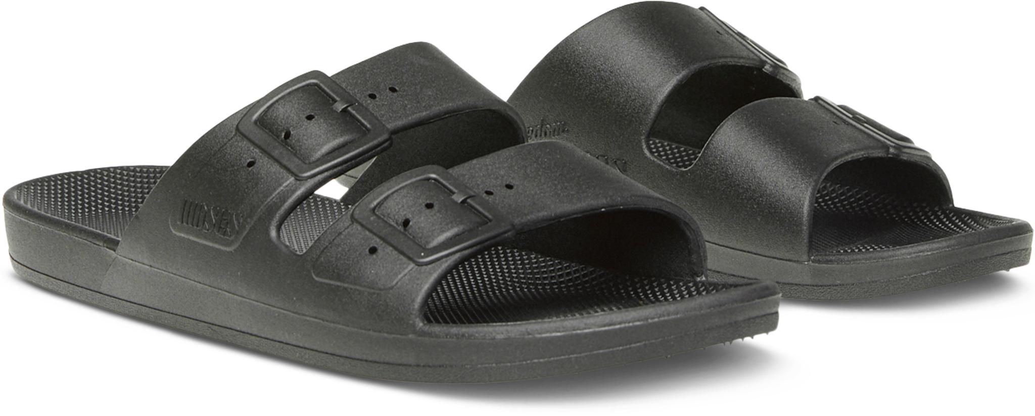 Product gallery image number 4 for product Two Band Basic Slide Sandals - Unisex