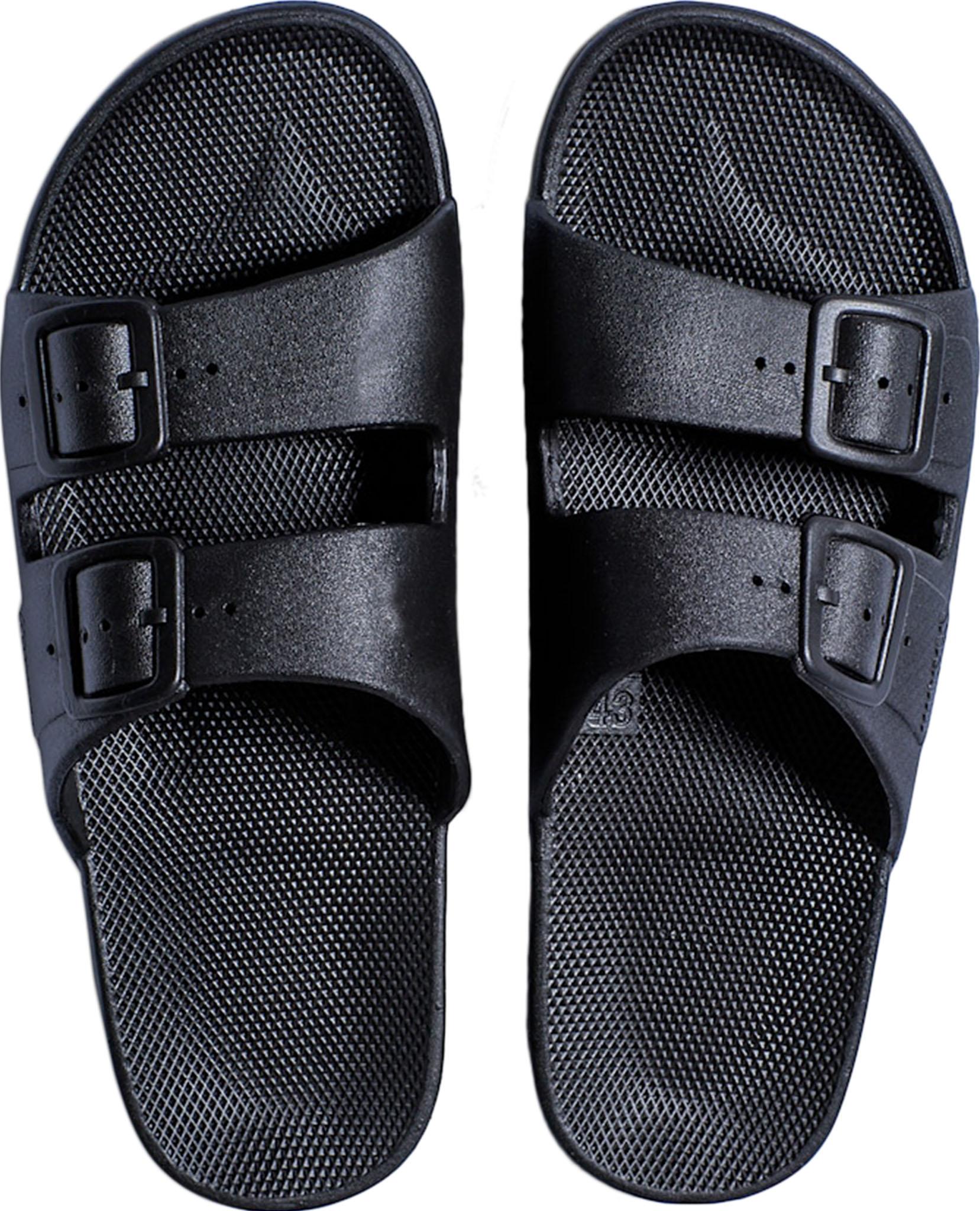 Product gallery image number 3 for product Two Band Basic Slide Sandals - Unisex