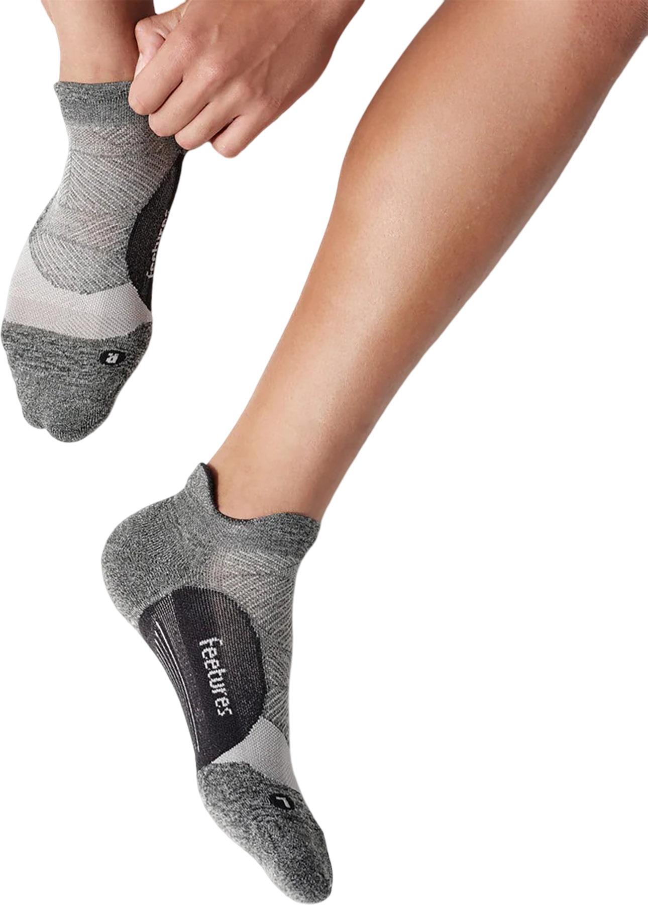 Product gallery image number 2 for product Chaussettes invisibles à languette avec matelassage léger Elite - Unisexe