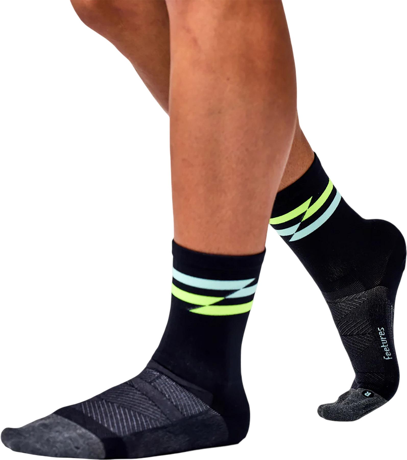 Product gallery image number 2 for product Chaussettes mi-mollet ultraminces avec matelassage ultra léger Elite - Unisexe