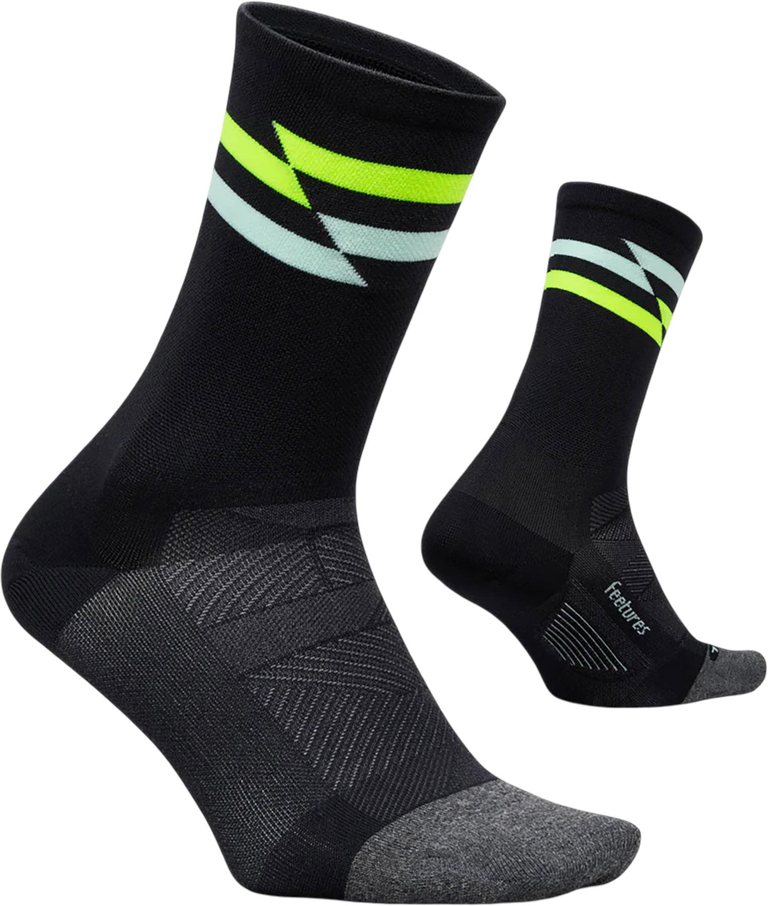 Product gallery image number 4 for product Chaussettes mi-mollet ultraminces avec matelassage ultra léger Elite - Unisexe