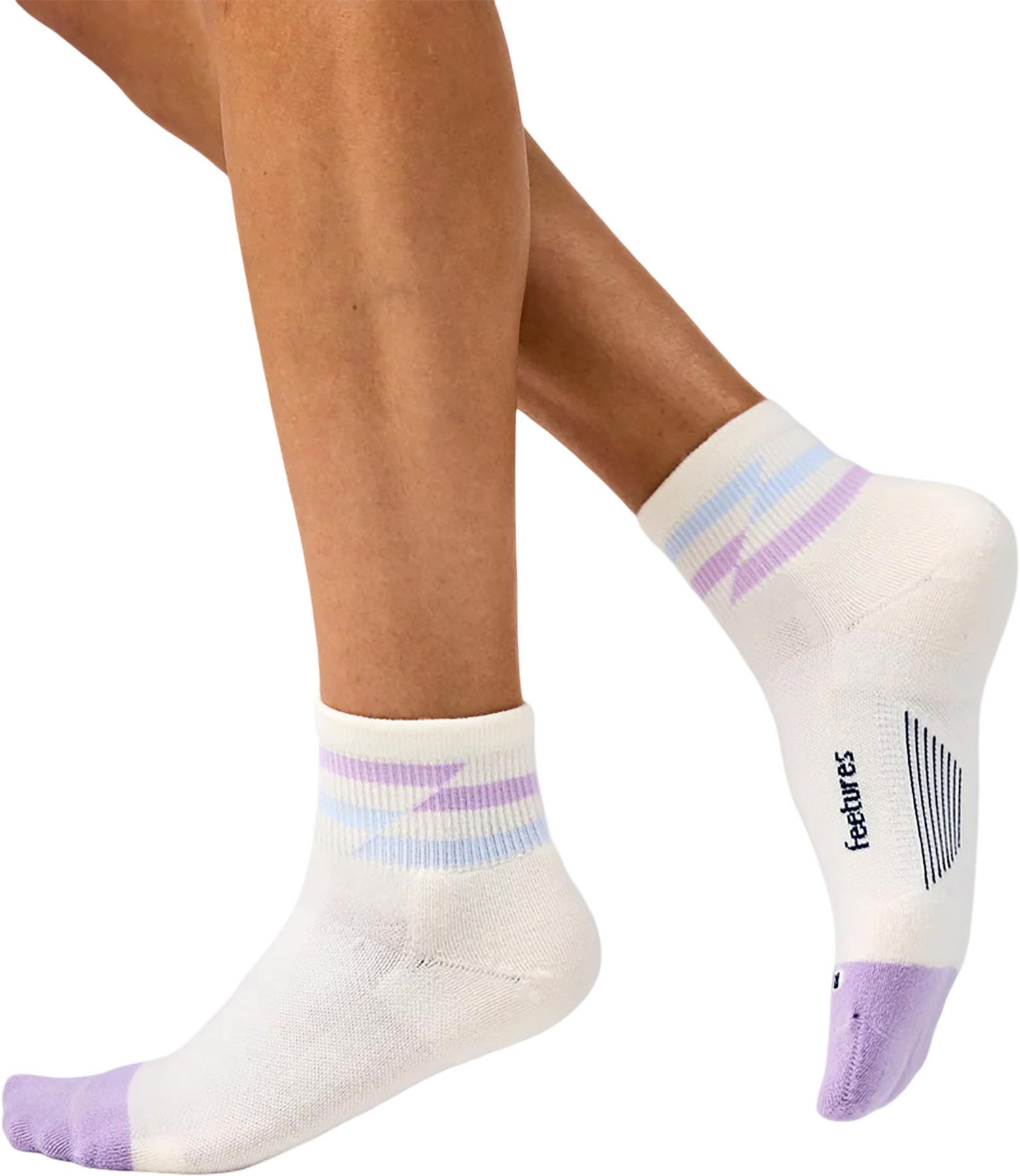 Product gallery image number 2 for product Chaussettes de course mi-basses à matelassage maximal Elite - Unisexe