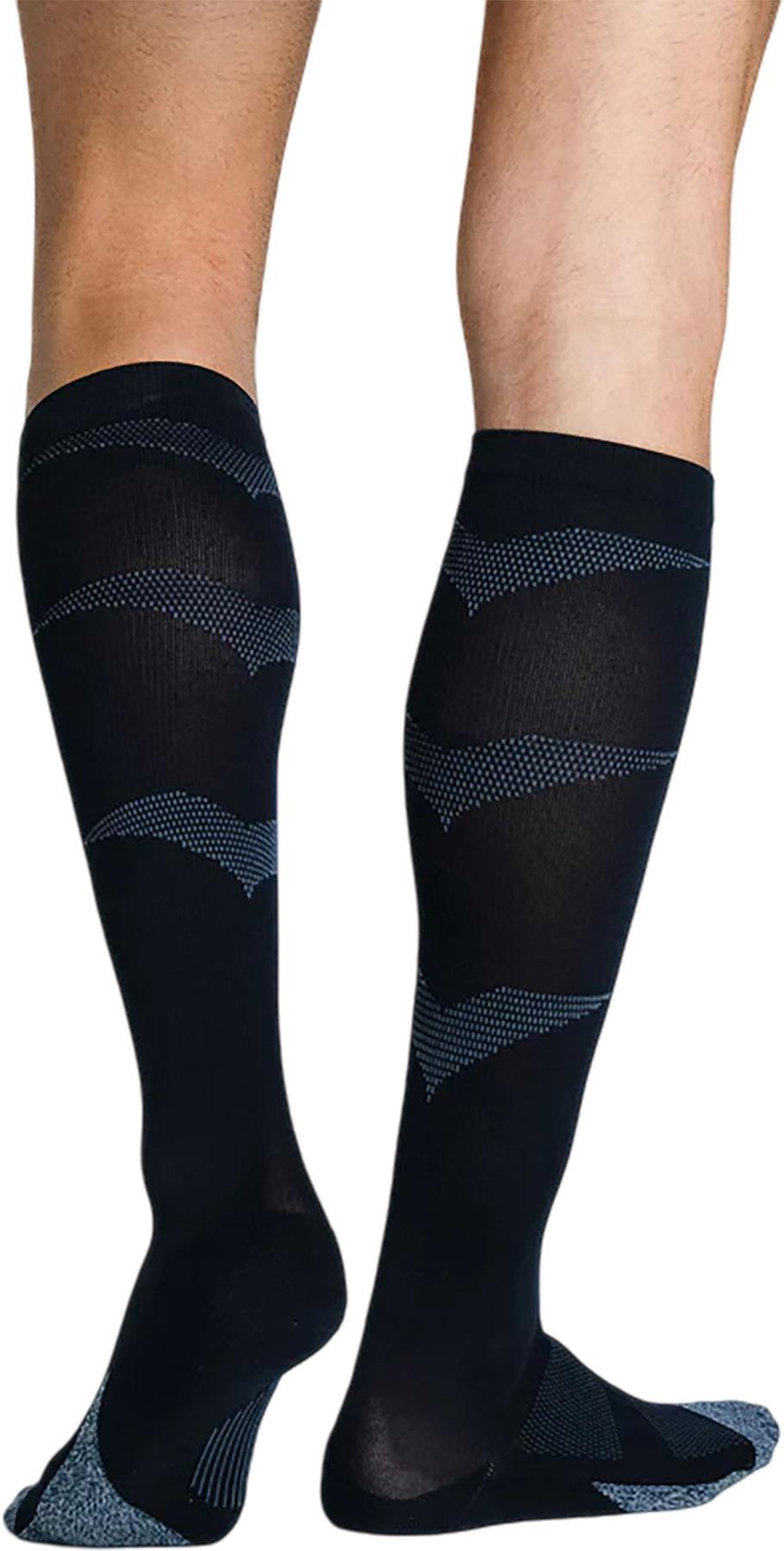 Product gallery image number 4 for product Chaussettes au genou à compression graduée avec matelassage léger - Unisexe