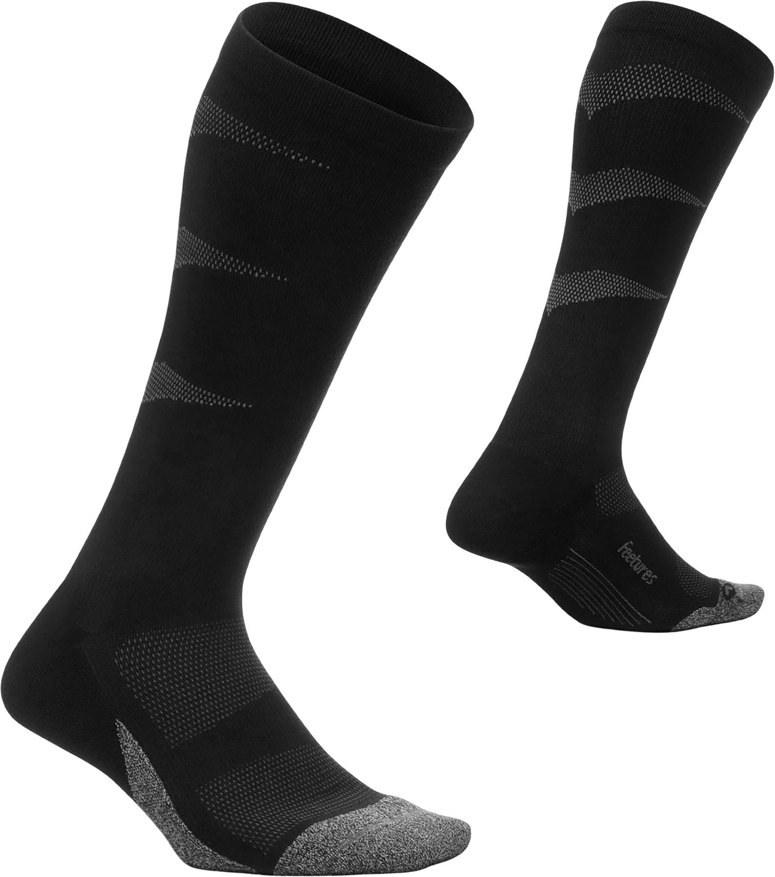 Product gallery image number 2 for product Chaussettes au genou à compression graduée avec matelassage léger - Unisexe