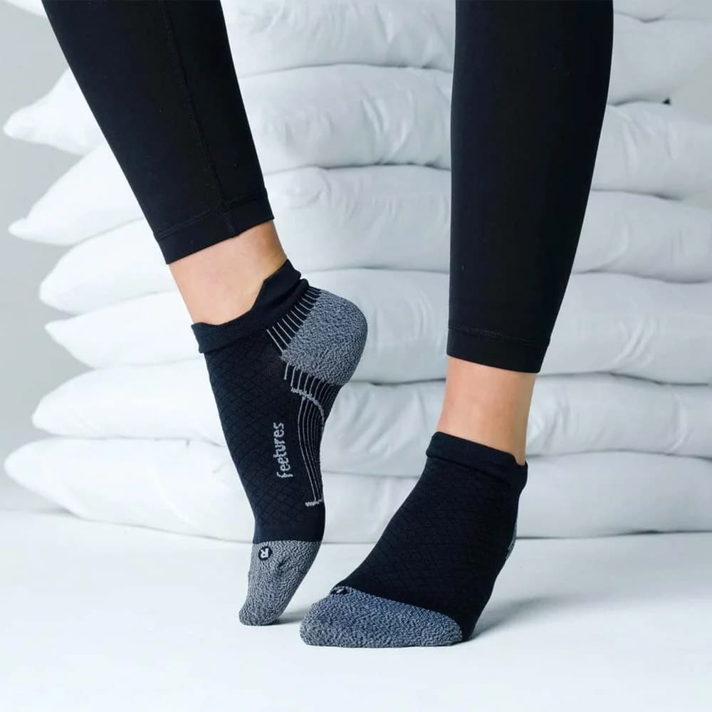 Numéro de l'image de la galerie de produits 2 pour le produit Chaussettes à languette à coussinage léger pour fasciite plantaire- Unisexe