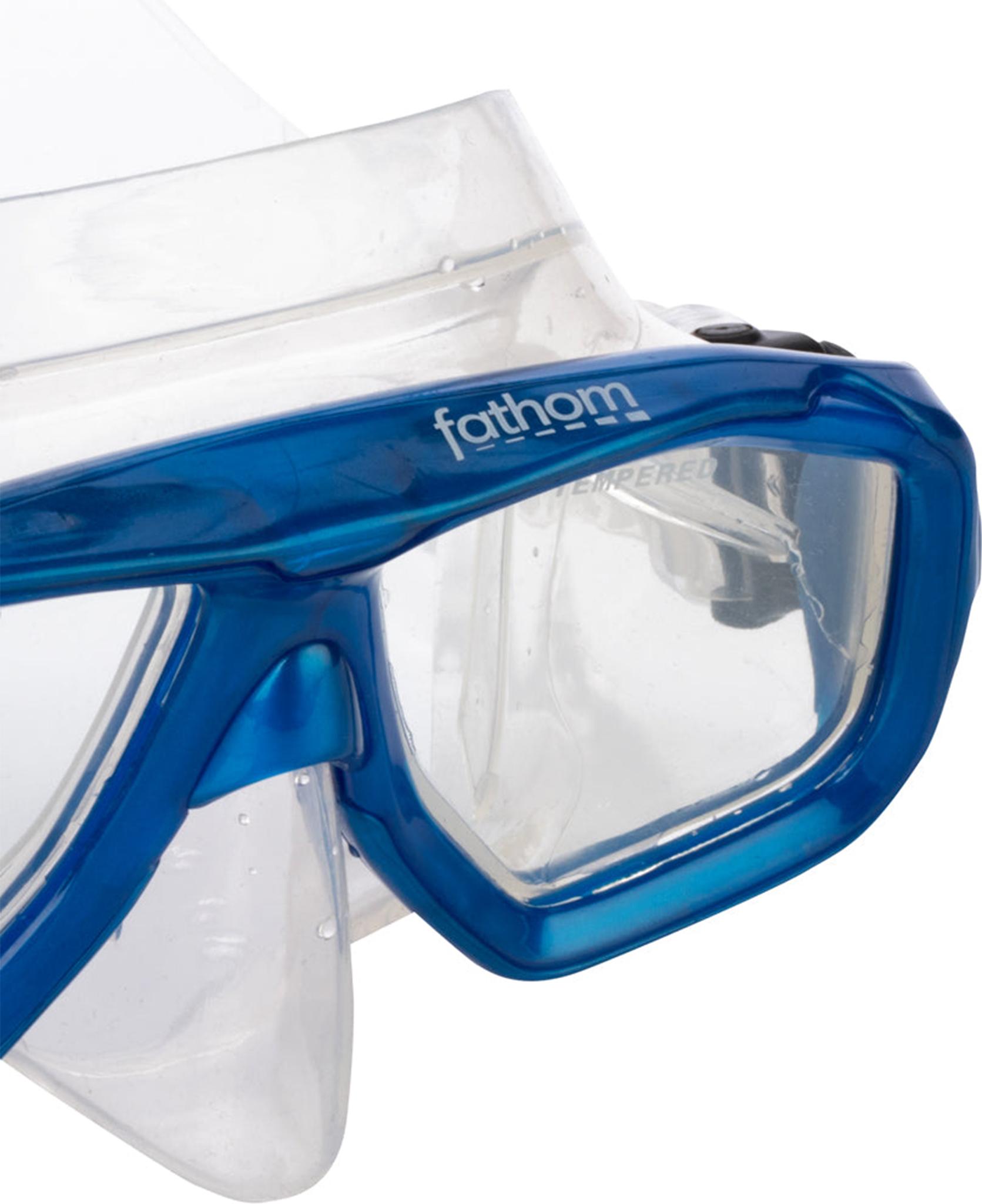 Product gallery image number 5 for product Ensemble masque tuba et palmes Aruba - Enfant