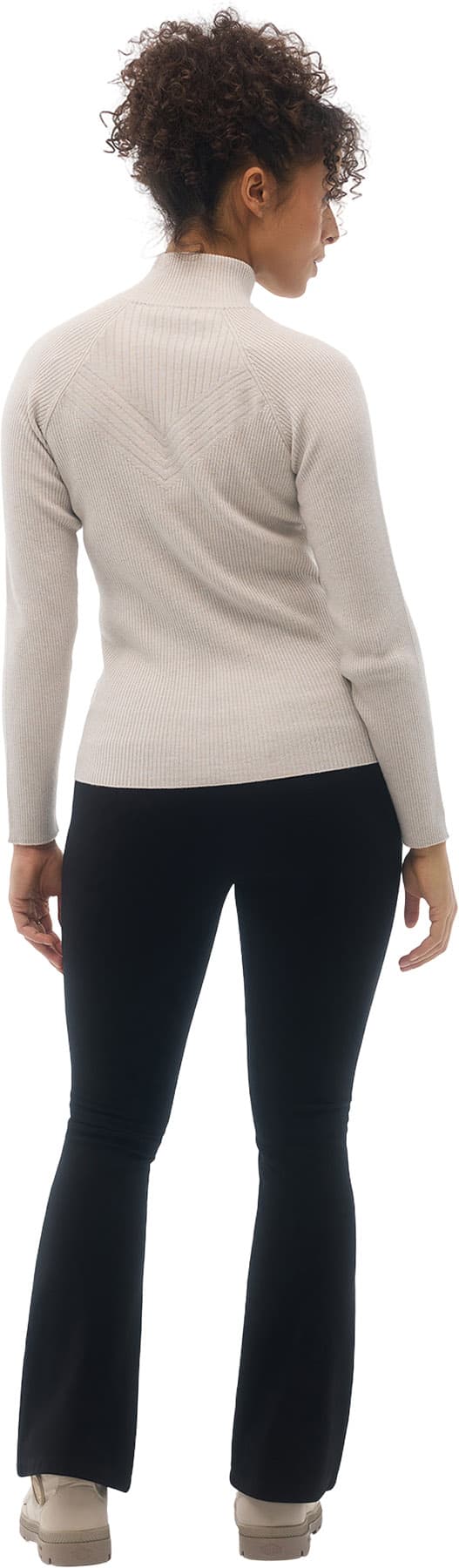 Product gallery image number 2 for product Astra 1/2 Zip Fitted Sweater - Women's