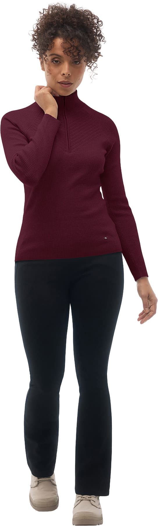 Product image for Astra 1/2 Zip Fitted Sweater - Women's