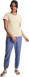 Colour: White - Mimosa Stripe
