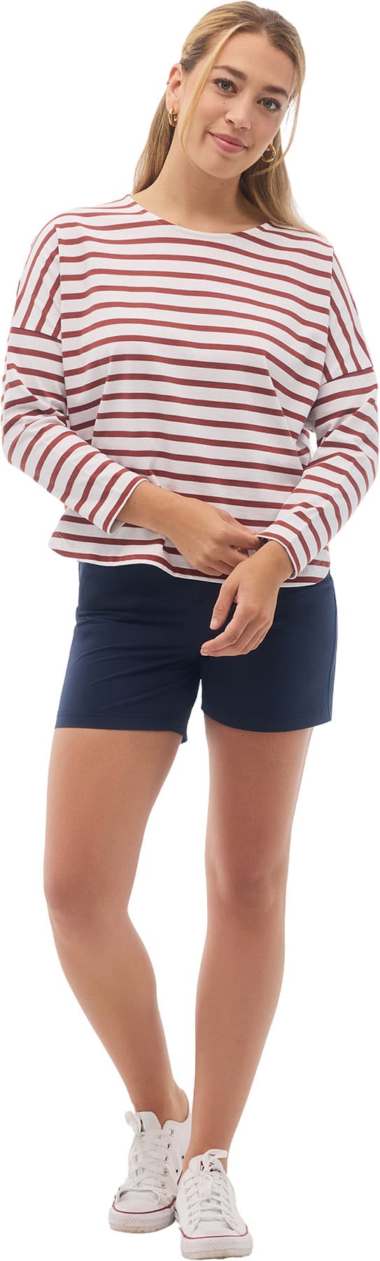 Product image for Marinière manches 7/8 Newport - Femme