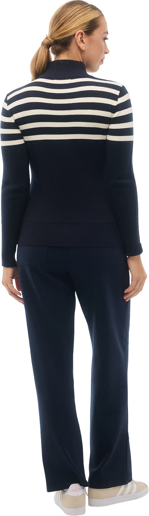 Product gallery image number 2 for product CHIARA MOCK NECK SWEATER - Women's