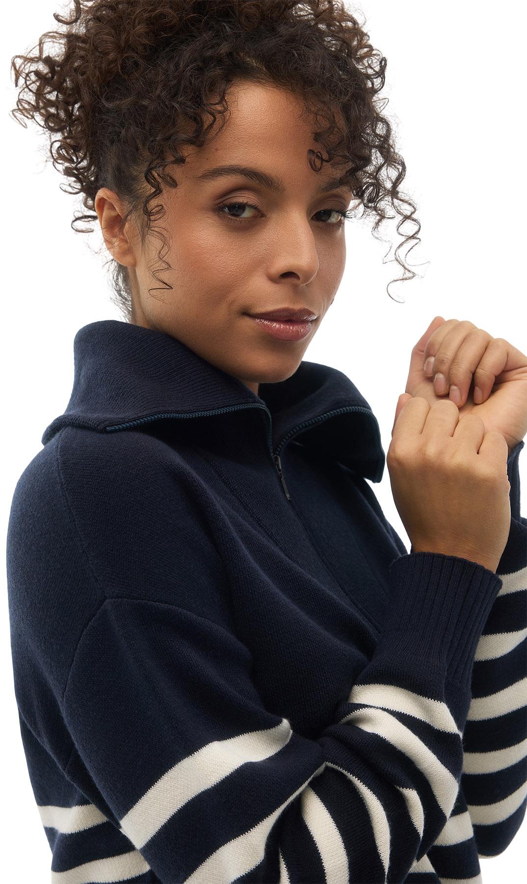 Product gallery image number 2 for product Zina 1/4 Zip Sweater - Women's