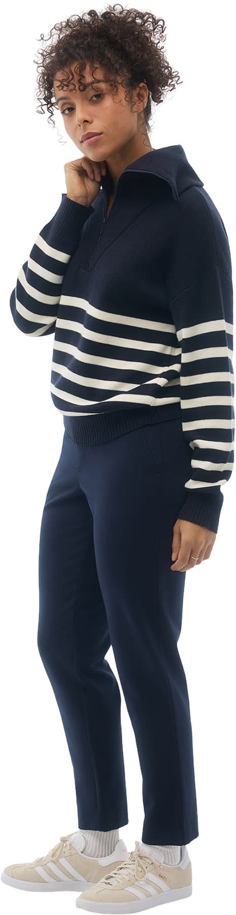 Product gallery image number 4 for product Zina 1/4 Zip Sweater - Women's
