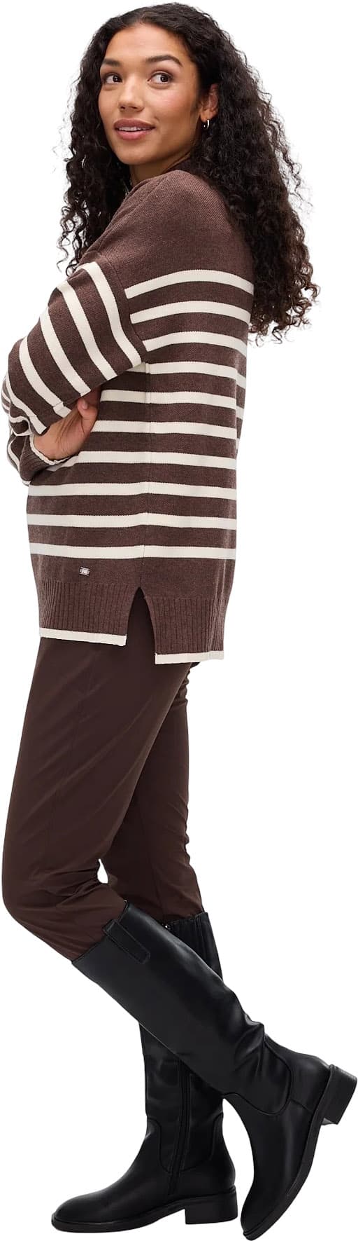 Product gallery image number 3 for product Haley Long Mock-Neck Sweater - Women's