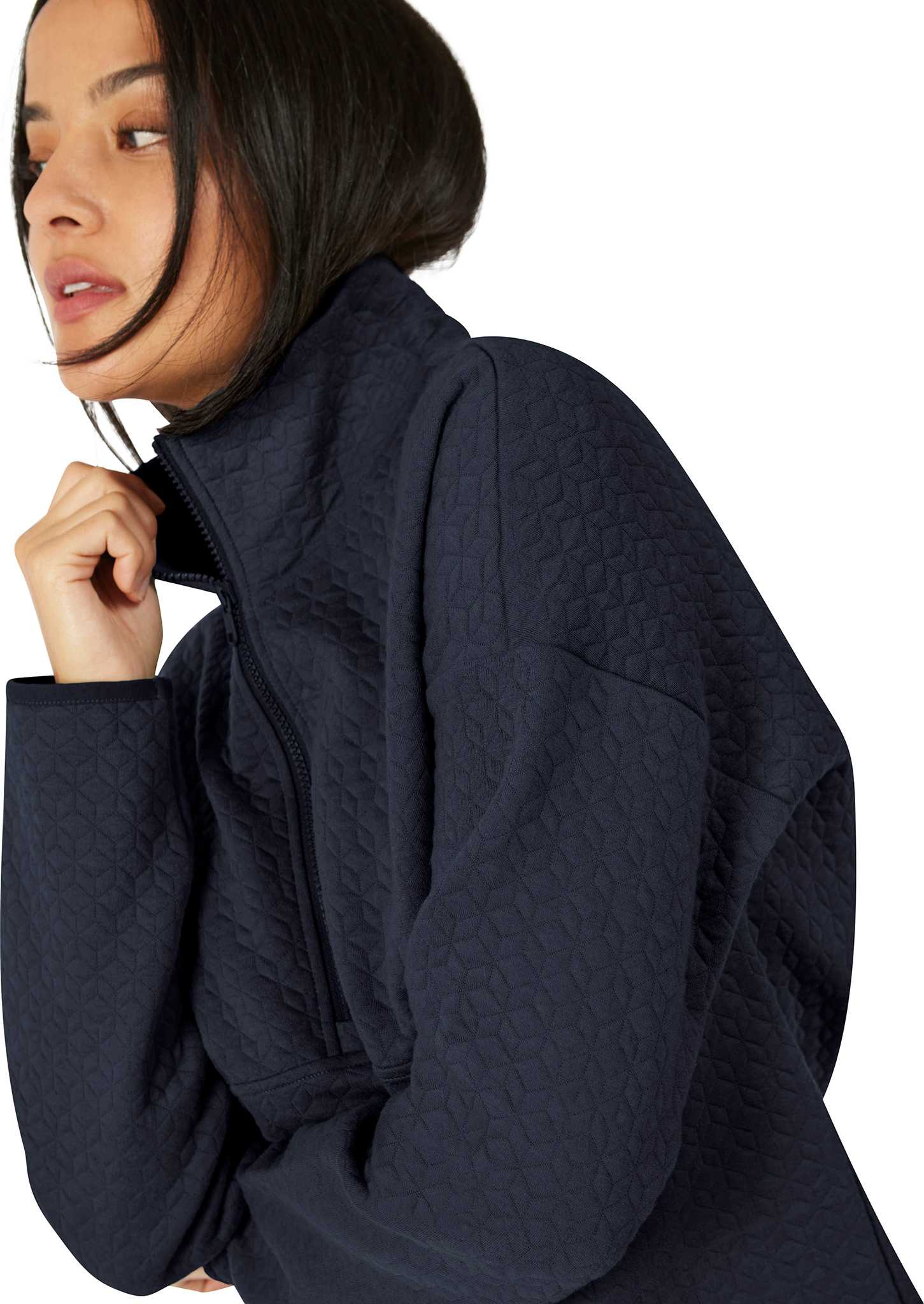 Image de produit pour Haut long à demi-glissière Inga - Femme