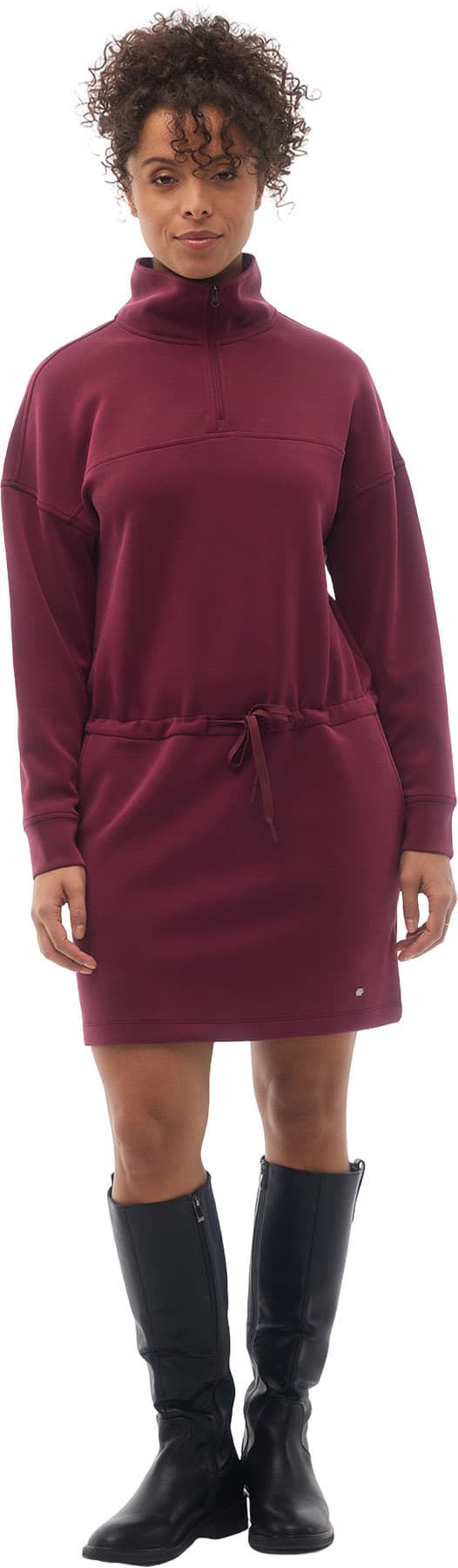 Product gallery image number 1 for product Aurora 1/4 Zip Dress - Women's