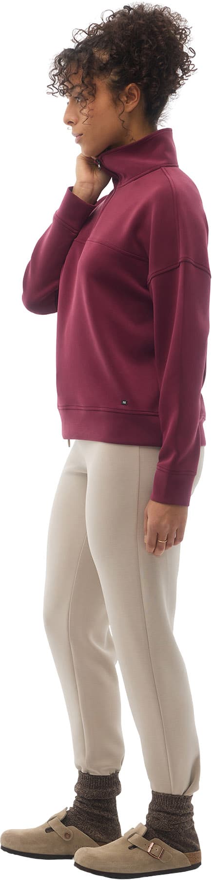 Product gallery image number 4 for product Ivy 1/4 Zip Top - Women's