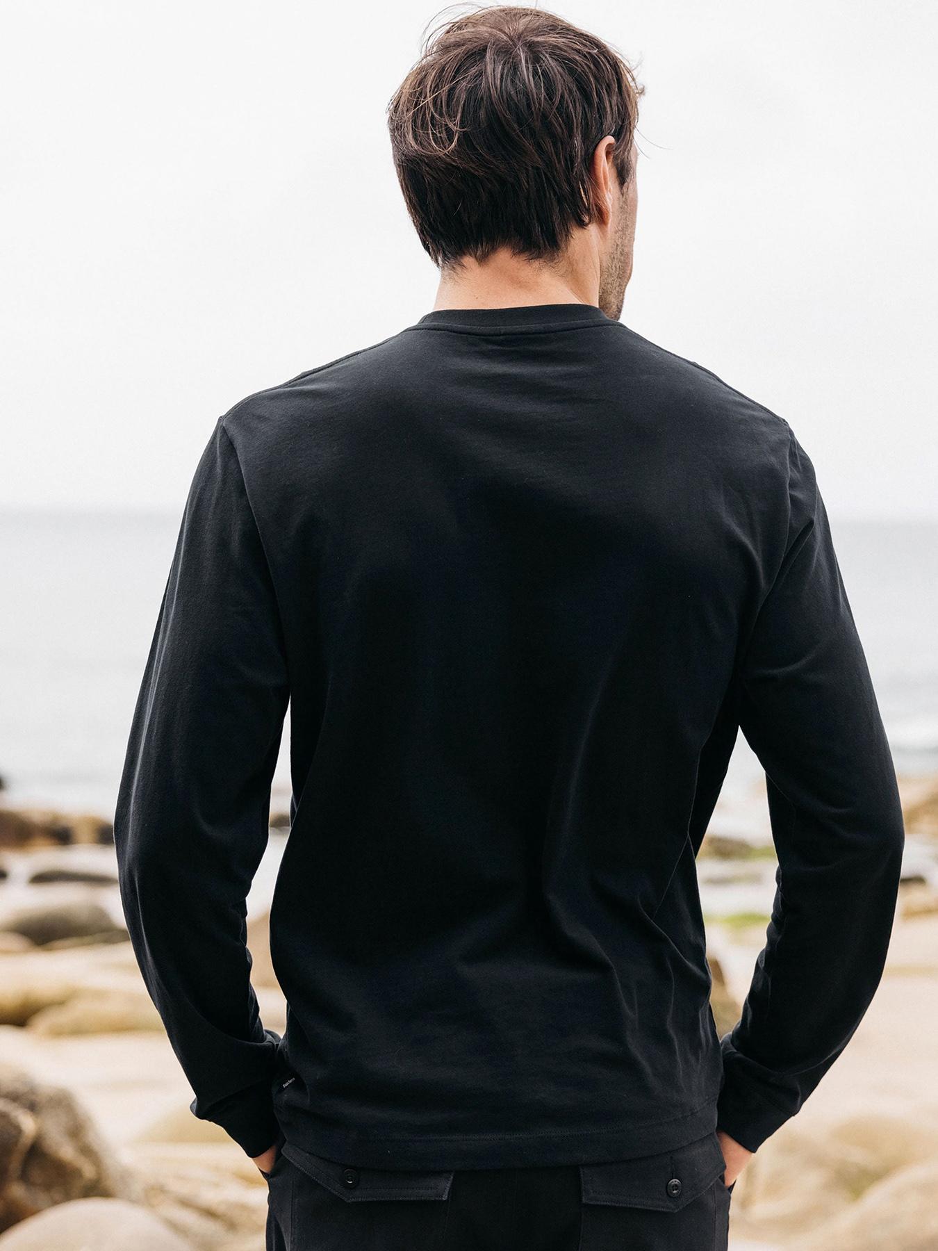 Numéro de l'image de la galerie de produits 3 pour le produit T-shirt à manches longues avec logo Harlyn - Homme