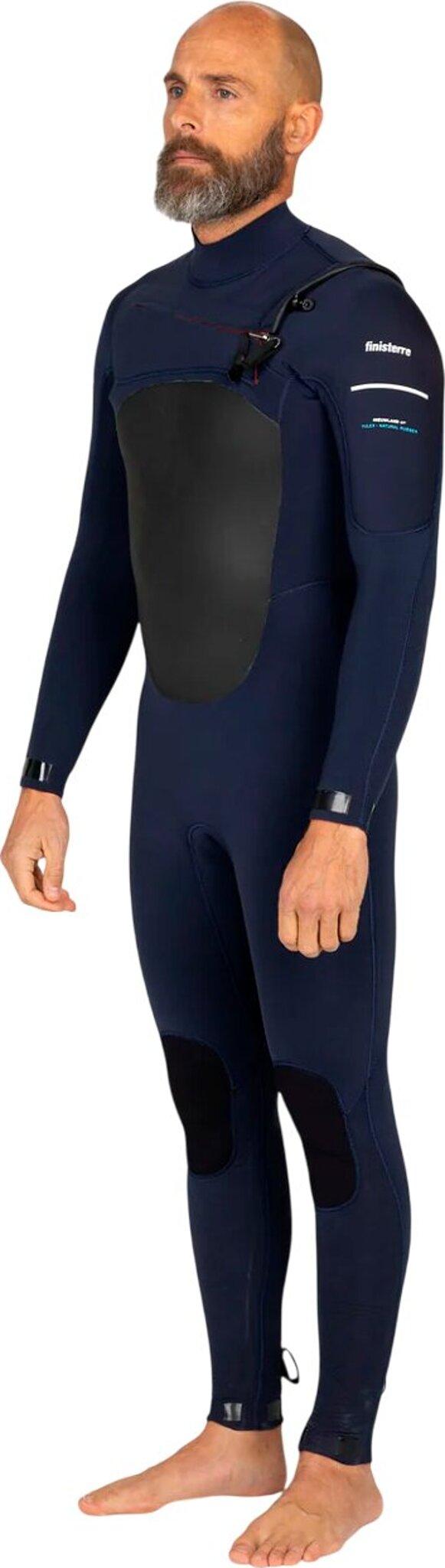 Product gallery image number 2 for product Nieuwland 4.5/3.5mm Yulex Chest Zip Wetsuit - Men's