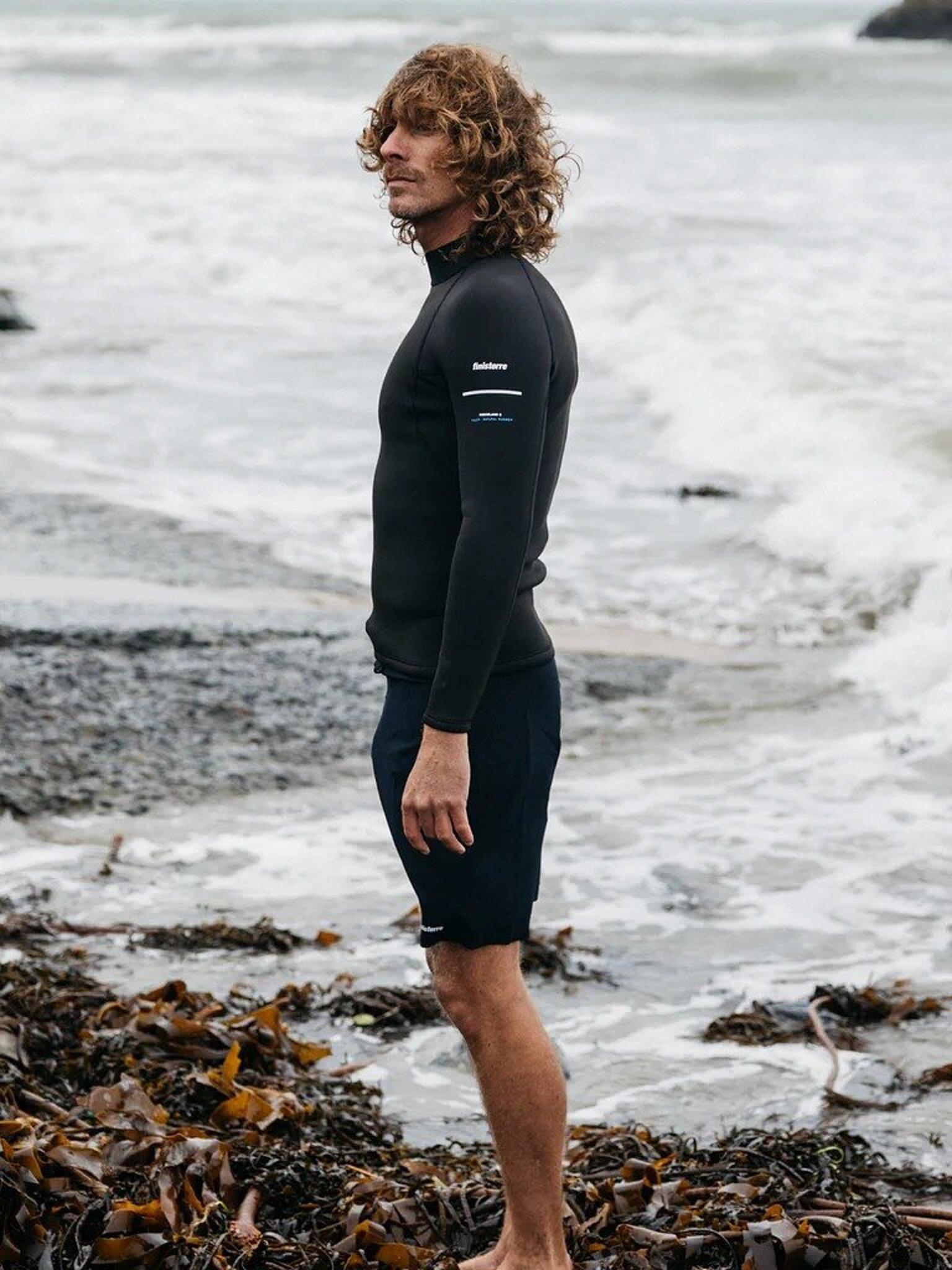 Product gallery image number 4 for product Nieuwland 2mm Yulex Long Sleeve Wetsuit Top - Men's