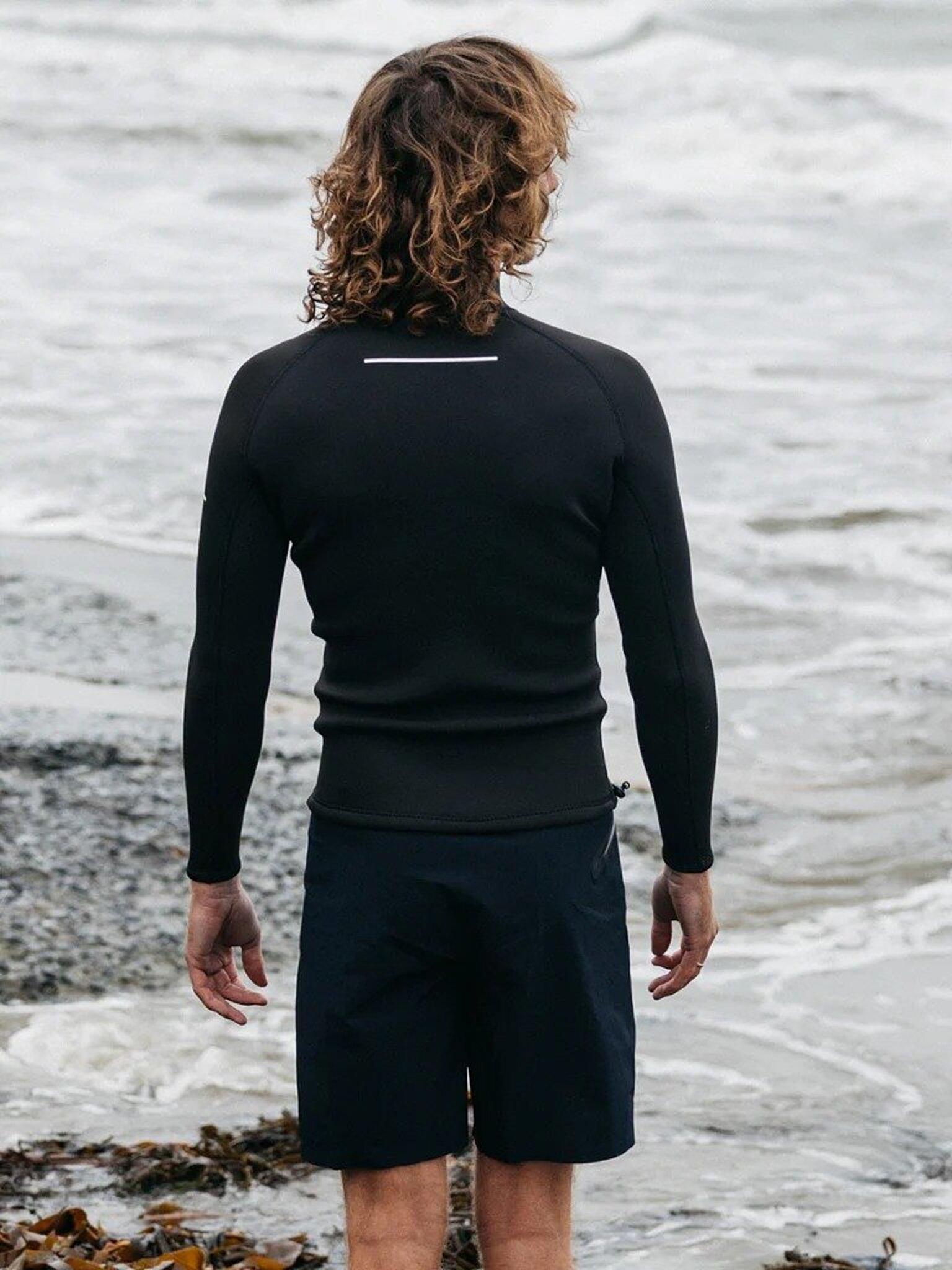 Product gallery image number 5 for product Nieuwland 2mm Yulex Long Sleeve Wetsuit Top - Men's